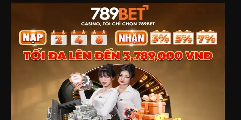 chương trình 789Bet khuyến mãi diễn ra liên tục